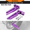 NICECNC For Surron Light Bee X S L1E Chain Tensioner Adjuster Blocks & Rear Stunt Pegs For Segway X160 X260 Electric Dirt Bike
