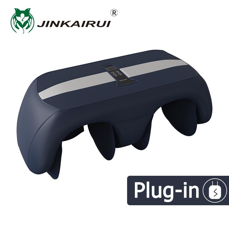 JINKAIRUI Electric Air Pressure Knee Massager Heating Vibration Massage Airbag Wrapping Leg Joint Blood Circulation Calf Relaxation Gift