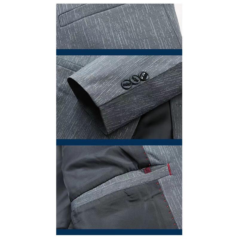 ROMON 2026 Men's Slim-Fit Spring/Autumn Thin Blazer