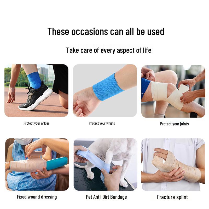 Self-Adhesive Elastic Sports Bandage for Wrist & Ankle Support
