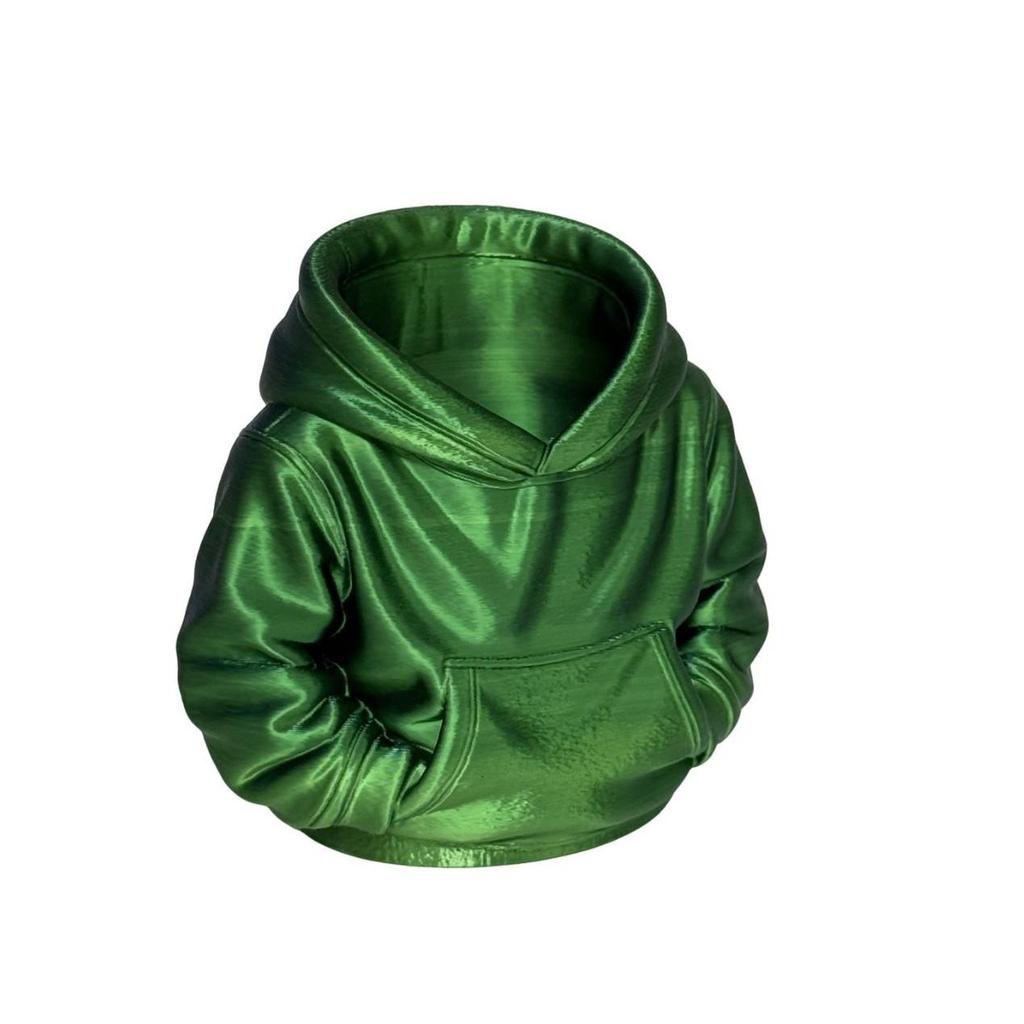 Bunter 3D-gedruckter Daunenjacken-Stifthalter-Schmuck - Einzigartiges Wohnungsgeschenk
