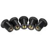 10pcs Motorcycle M4 M5 Metric Rubber Well Nuts Windscreen Fairing Cowl Anodized Aluminum Moto Screws Bolts Accessories