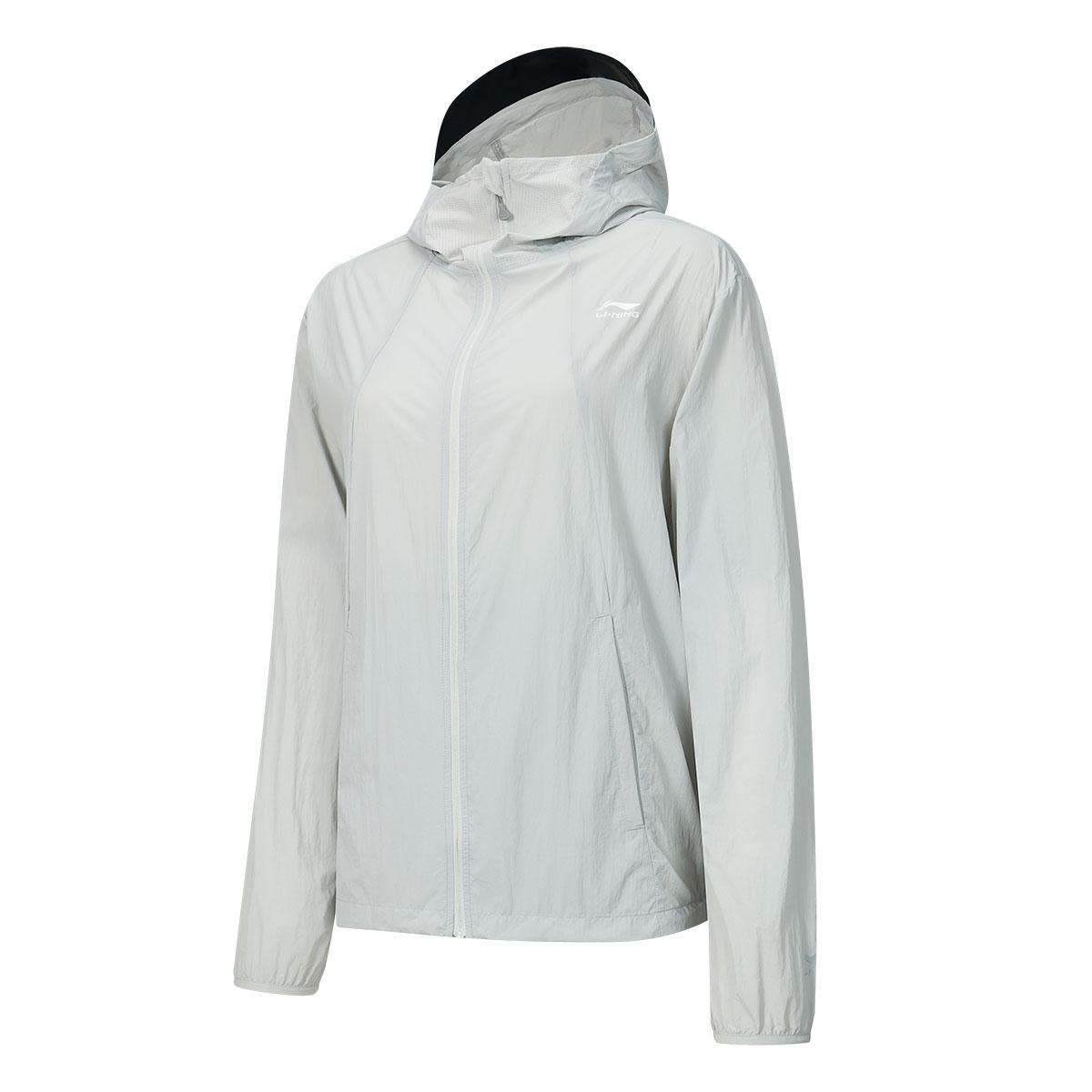 Li-Ning Outdoor Легкая Быстросохнущая Дышащая Защита от УФ-лучей Велосипедная Куртка для Походов Повседневная с Капюшоном Защита от Солнца Куртки Унисекс LNYV060-4 2XL