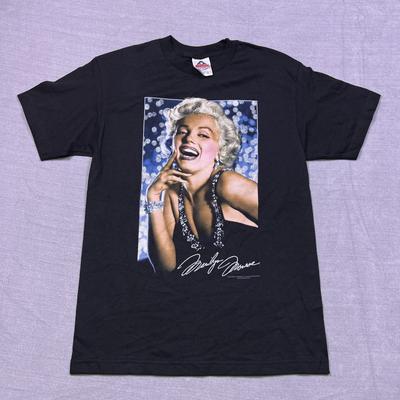 Vtg Marilyn Monroe Alstyle 2003 Apparel & Activewear Unisex Black T-Shirt Size M