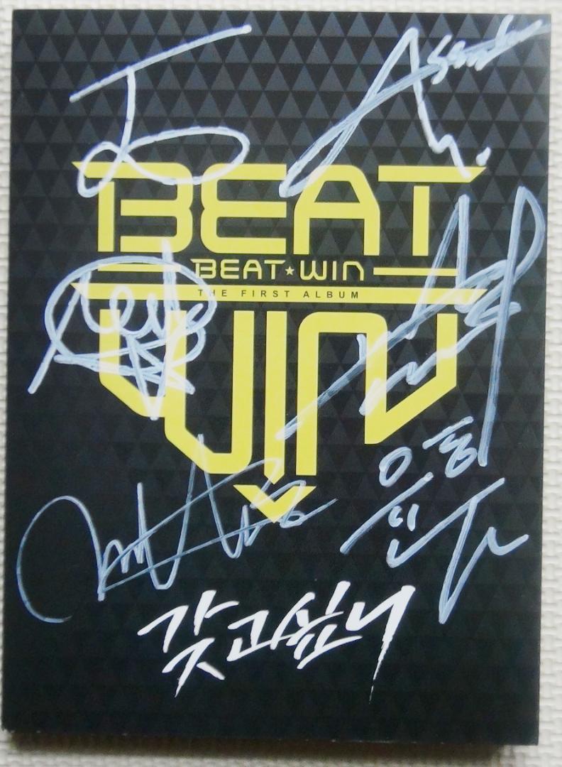

[USED] Rare BEAT WIN signed CD She s My Girl domestic shipping