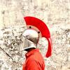 Greek Warrior Helmet Ancient, Wearable Design for Cosplay, LARP, Halloween Costume Best Gift For Him