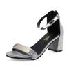 Summer Sandals Gladiator Women High Heels Sandals  Shoes Glitter Ladies Sandals
