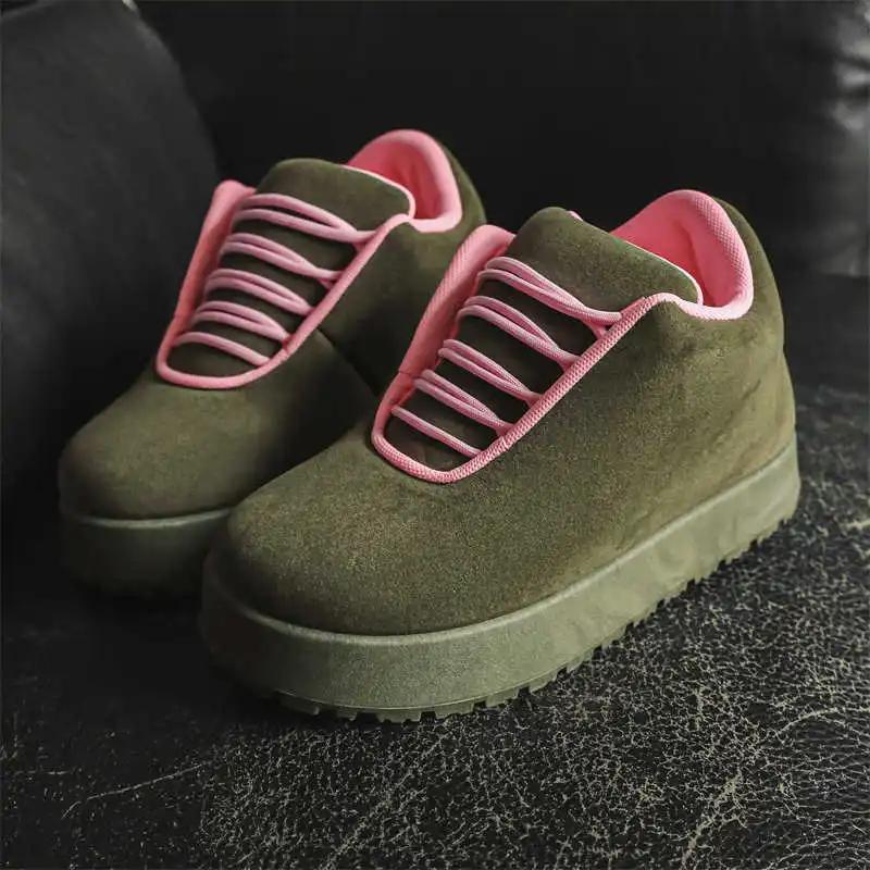 Fashion Thick Heel Autumn Designer Shoes Mens Woven Men's Golf Sneakers Men's Golf Supplies Sport Sapatenis Top Luxury China