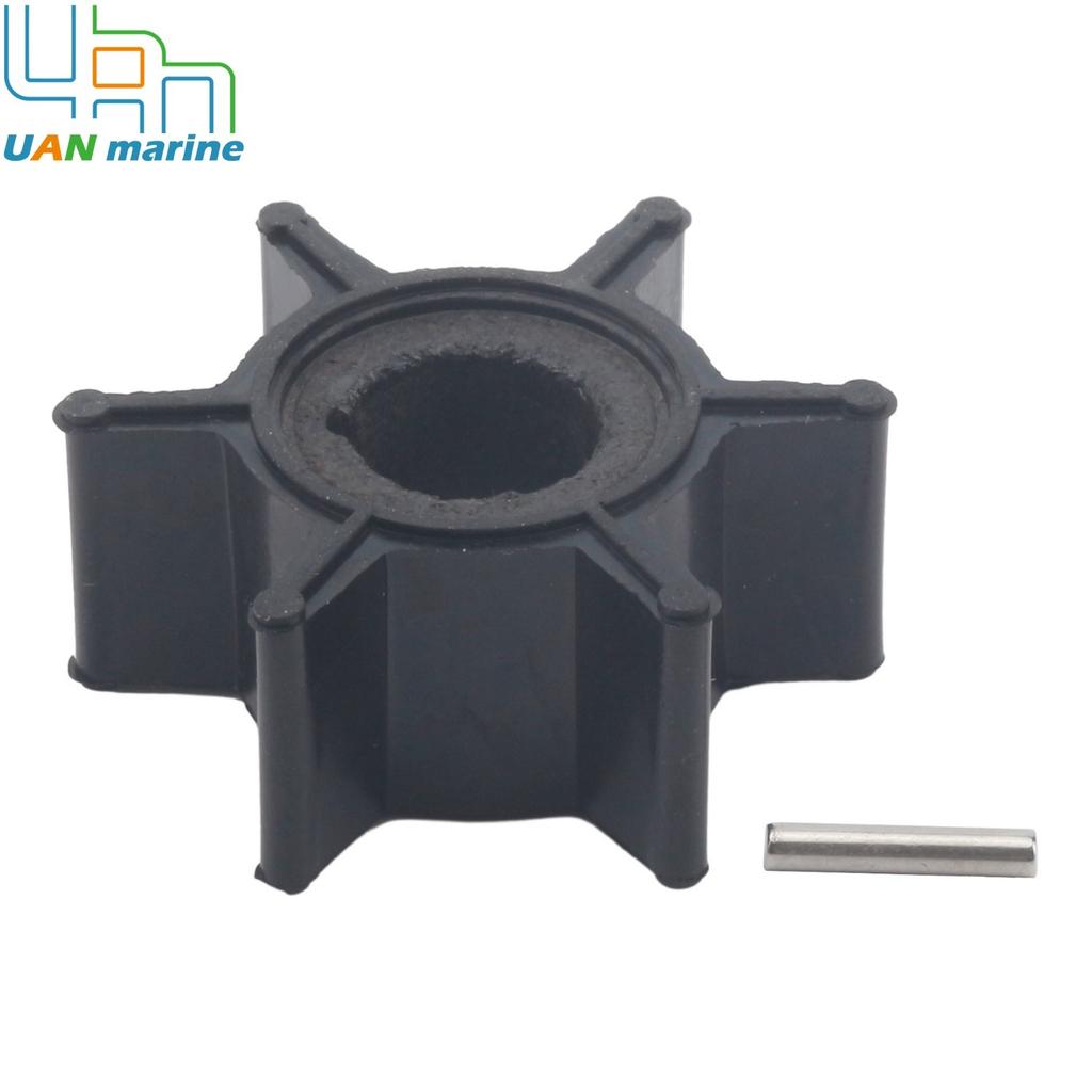 For Tohatsu 2 2.5 3.5 4 5 6 HP 2 4 Stroke Outboard Water Pump Impeller w/ Key Motors Engine 369-65021-1 369-65021-1 369-65021-0