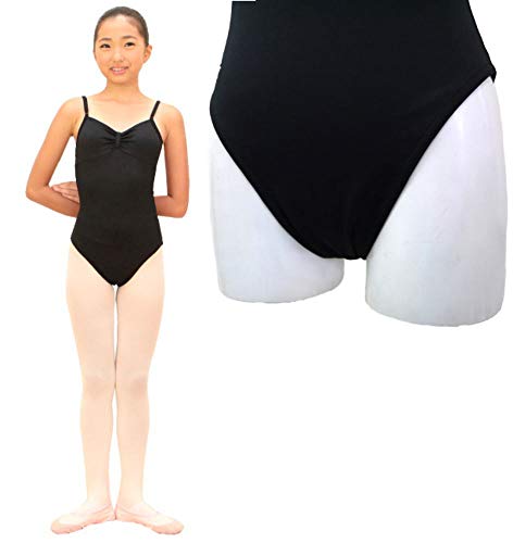 

Балетное трико Sayori Ballet, Сделано в Японии, Высокий вырез, Ленточка Passe, Черный, Лайкра, Для художественной гимнастики, Для детей и взрослых (Размер M, 160 см, Крест)