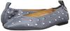 Perryco Sunny MALTA Women's Ballet Flats, Gray, Size 25.0 cm (PQ22_1021) [Parallel Import]