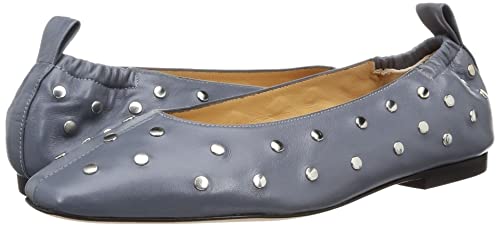 Perryco Sunny MALTA Women's Ballet Flats, Gray, Size 25.0 cm (PQ22_1021) [Parallel Import]