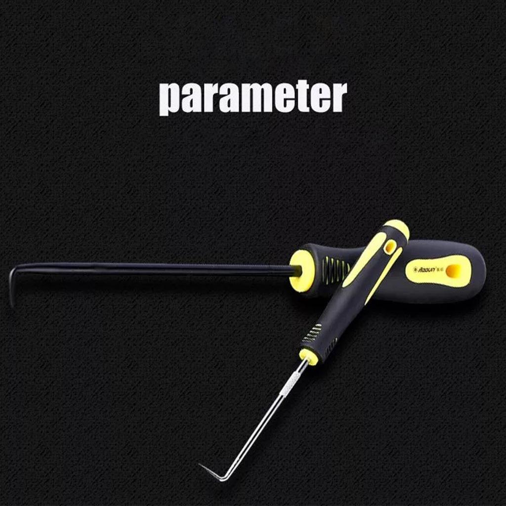 9-teiliges Öldichtungs-Schraubendreher-Set Auto Kfz Fahrzeug Pickhaken für Werkstätten Allgemein-Klempner Mechaniker Werkstatt Autowerkzeuge