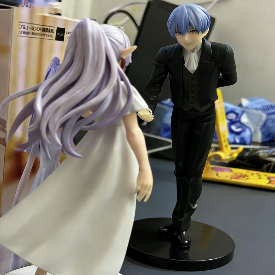Frieren Beyond Journey's End Frieren Anime Figure Desktop Frieren Himmel Frieren Action Figure Figurine Model Doll Toy Gift