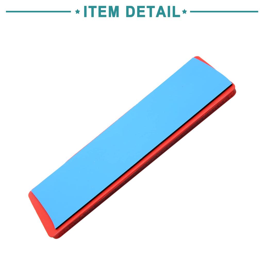 ACROPIX 2pcs Truck Car Adhesive Reflector No Hole Plastic Universal Red