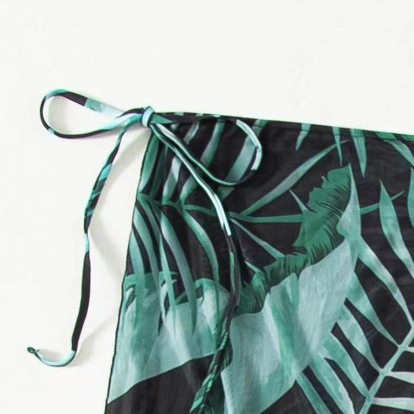 Women's Bikini Floral Sexy Quick-drying Swimsuit 2-piece Set