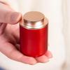 1Pc Creative Mini Empty Tea Tin Can Household Tea Sealed Jar Portable Travel Metal Storage Can