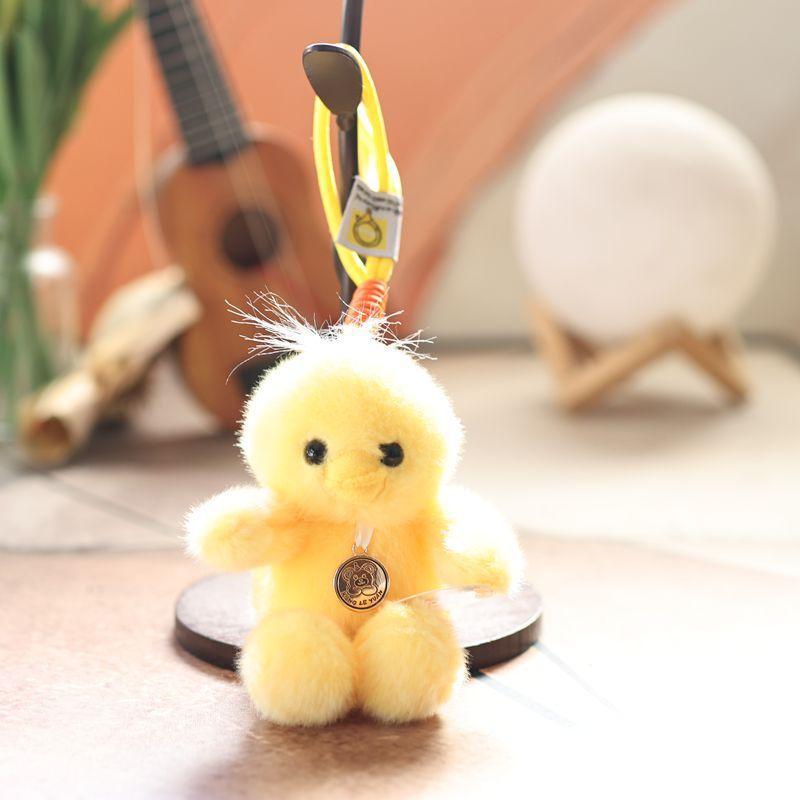 Raccoon Plush Toy Keychain With Soft Cotton Filling For Kids And Adults