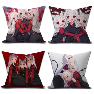 Helltaker Pillow Gifts Home Office Furnishings Bedroom Sofa Car Cushion Cover Case 45x45cm