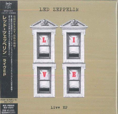

CD LED ZEPPELIN Live EP WPCR18791 SWAN SONG 2025 Japan Obi Rock