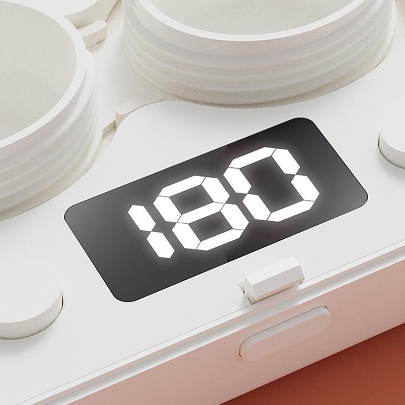 Contact Lens Ultrasonic Cleaning Machine 49000Hz High Frequency Vibration Timing Rechargeable Cleaner Contact Lens Remover Tool