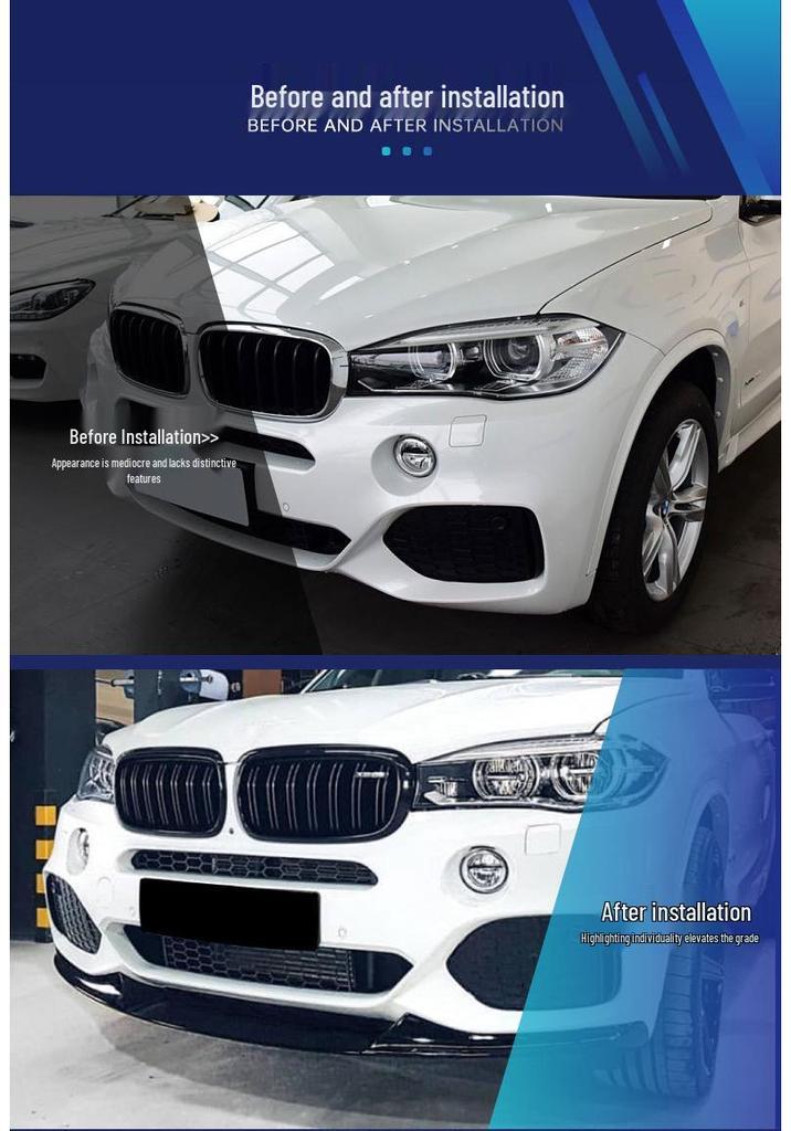 BMW Front Wind Deflector, Lip, Side Skirts, Rear Lip, Spoiler - Cross-Border Mod Parts