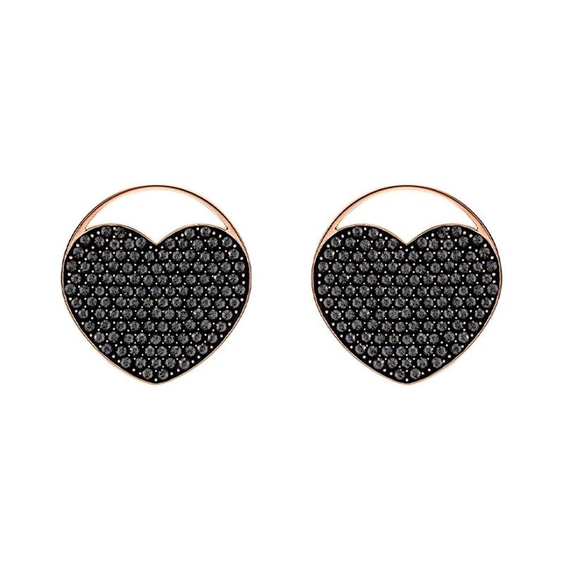 Swarovski Heart shaped crystal earrings for women 5472450