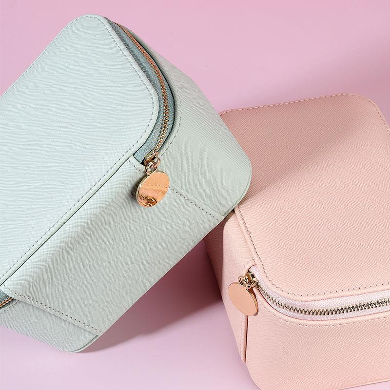 Jewelry Box Earring Jewelry Storage Box Portable Long Packaging Bag 8-piece Storage Box Set