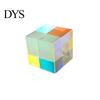 Optical Prism Sun Catcher High Hardness Kaleidoscope Pattern 6-side Bright Cube Science Rainbow Maker Photography Prop Light