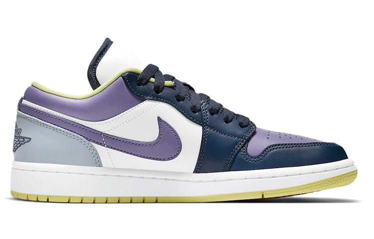 Air Jordan 1 Low Se 'Mismatched Purple Magenta' Damskie DJ4342-400