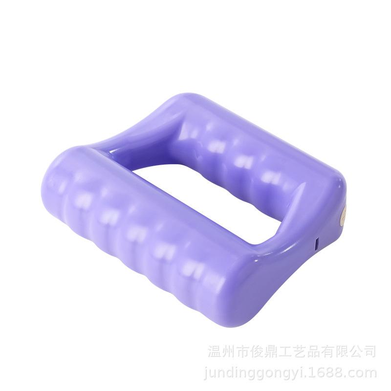 

Электрический фасциальный массажер, Вибрирующее и расслабляющее мышечное массажное кольцо, Снимает усталость, Способствует похудению и сжиганию жира фиолетовый