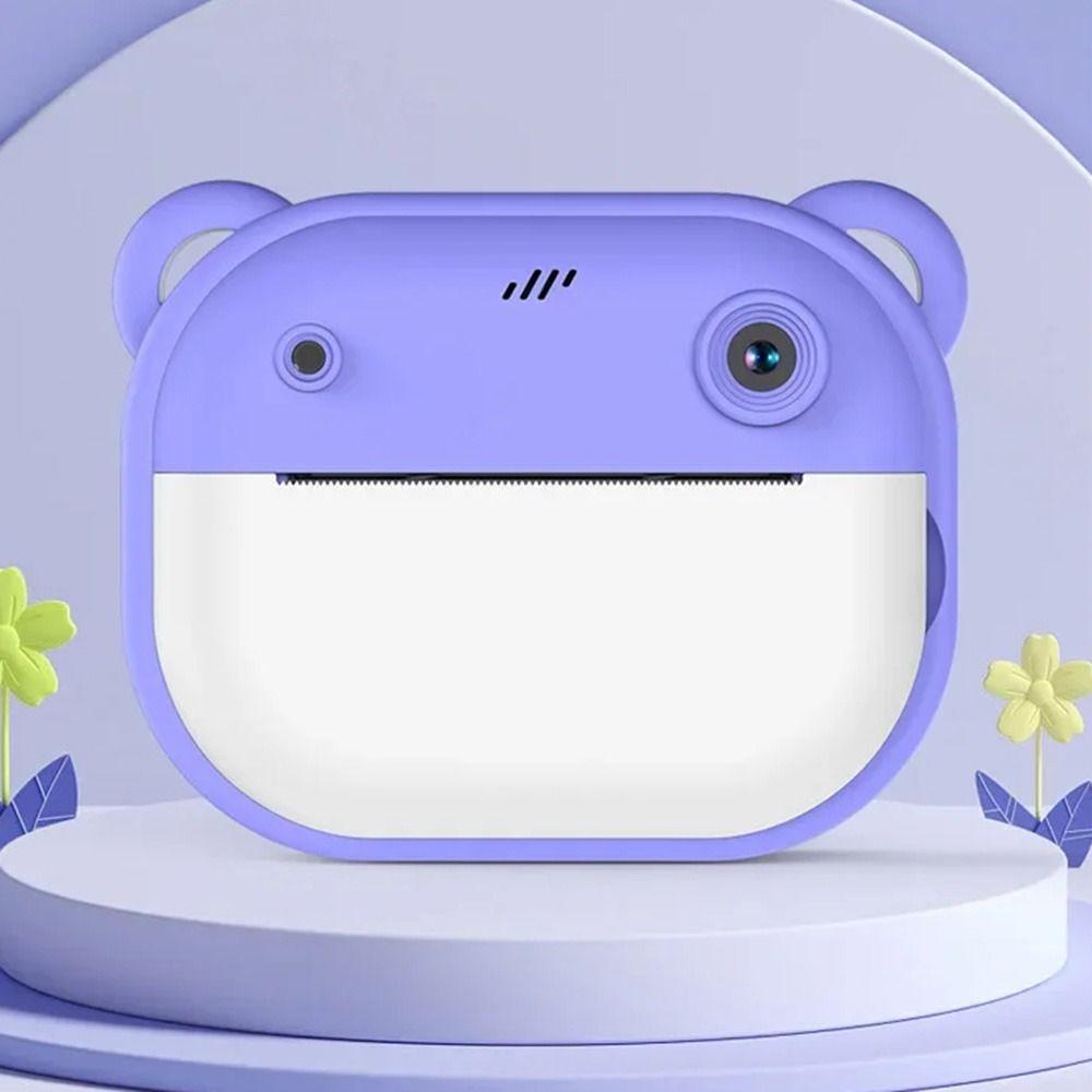 with Print Paper Children Digital Camera 1080P HD Recording Photo Thermal Printer  Girls