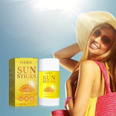 Mat Güneş Çubuğu Güneş Koruyucu Ferahlatıcı SPF 50+ UV Koruyucu Yağ Kontrolü İzolat Ultraviyole Işınları Anti Güneş Yanığı Güneş Kremi