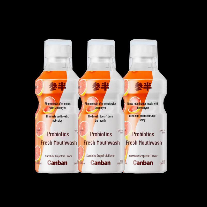 

Sunshine Grapefruit Probiotic Mouthwash