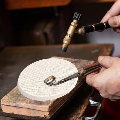 Honeycomb Soldering Board Heat-Resistant Widely Used Jewelry Soldering Block Welding Plate Making Tool