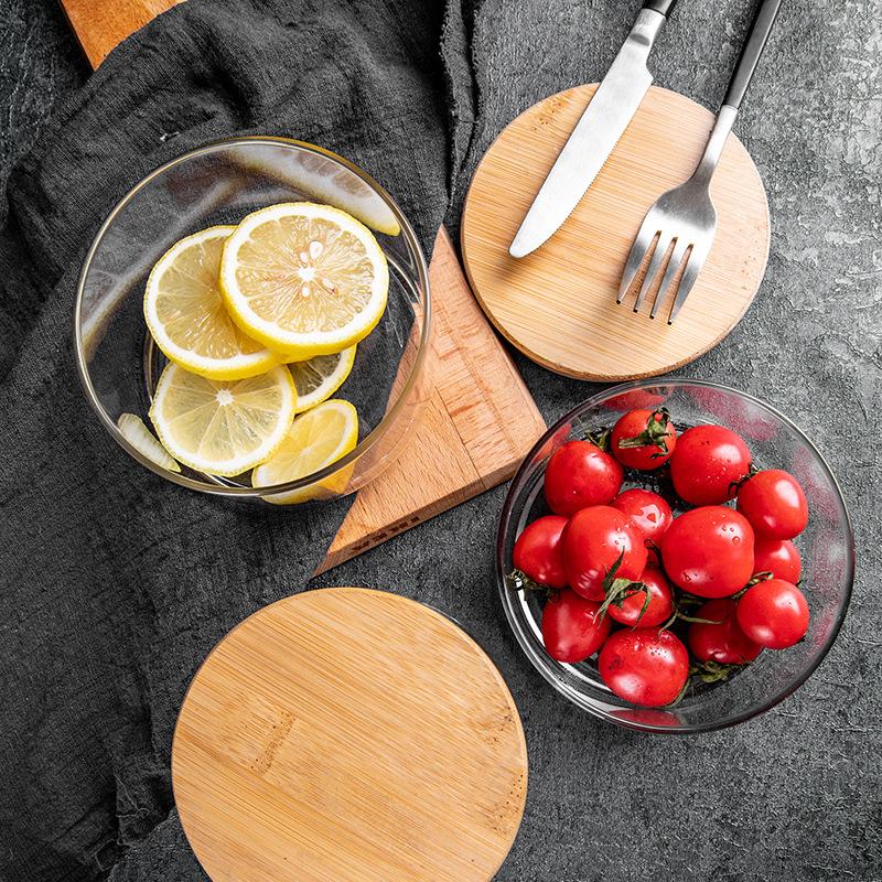 Stackable High Borosilicate Glass Storage Jar for Snacks, Candy, Dried Fruit & Grains