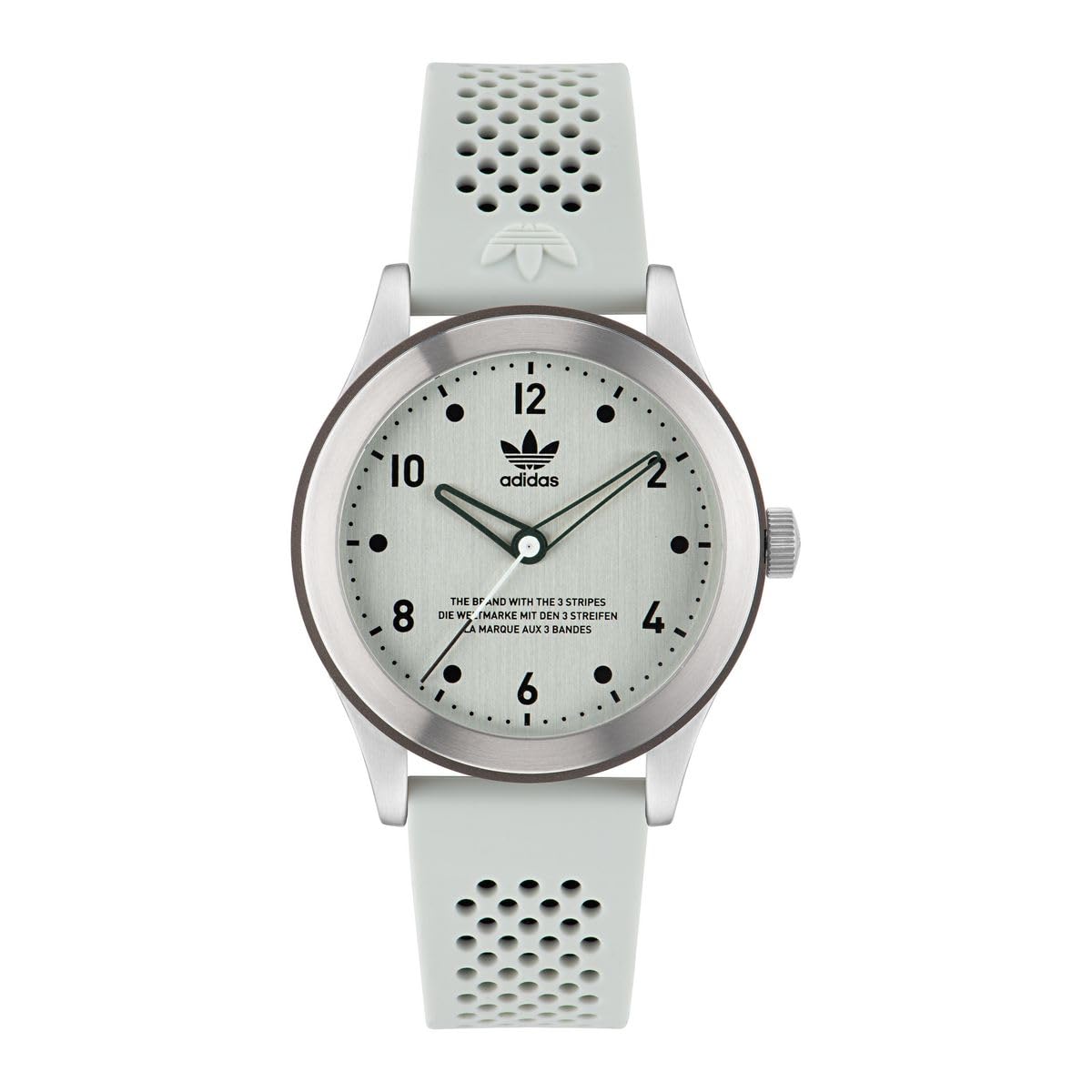 

Original Casual Watch Code 3 AOSY23033 White [Adidas Swatch] [Item] серебряный