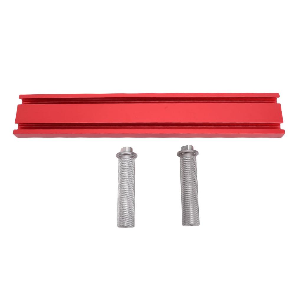 20mm Dog Hole Baffle Plate Aluminum Alloy Woodworking Planing Stop Board Workbench Track and Stop