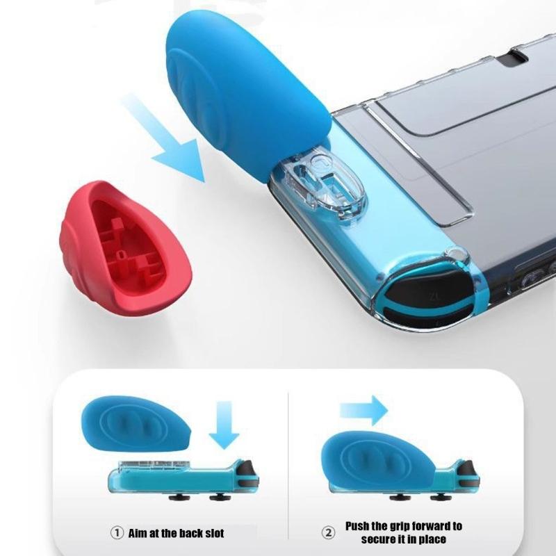 TPU Protective Case Soft Protective Skin Cover Case for Game Console Remote Player Ergonomic Shockproof Antiscratch