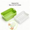 1 Set 1:12 Scale Dollhouse Sink Organizer With Removable Tray Miniature Kitchen Drain Basket For Mini Kitchen Decor