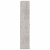Vidaxl Shoe Cabinet, Concrete Grey, 59X17X81 Cm