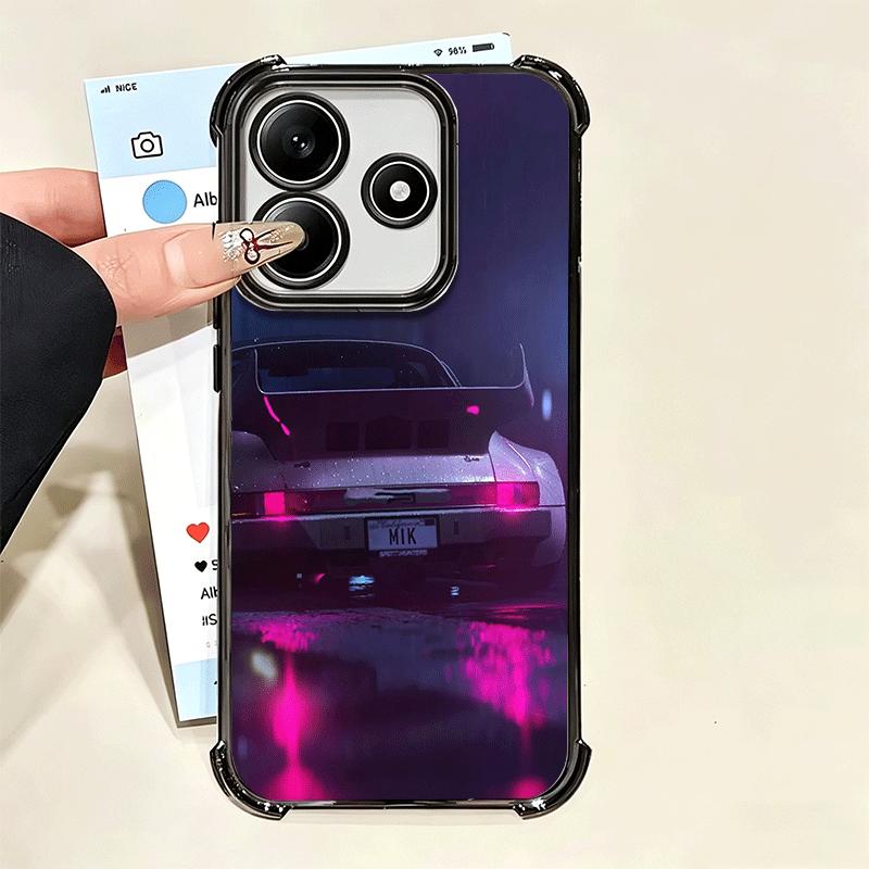 Sports Car RWB Cool Soft Phone Case For Xiaomi Poco X7 X8 Pro Max X6 X5 X3 F8 Ultra F7 M8 M7 M5S Redmi 15C 15A 15 14C 13C 12C 13