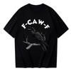 Raven Perched On Branch FCAWF T-shirt