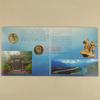 2005 the Old Town of Lijiang Qingcheng Mountain Coins, with a book, 2 pieces,commemorative coins, collection, fidelity