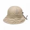 Daks Slit Point Check Strap Beige Bucket Hat [back Banding] Dbhe4f227iv