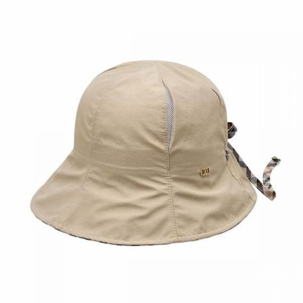 Daks Back Banding Slit Point Check Strap Beige Bucket Hat Dbhe5e227iv Single option