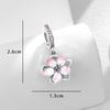 Neues Mode 925 Silber Schmetterling Sonnenblume Rose Anhänger Charm für Perlenarmband Damen Schmuck Geschenk