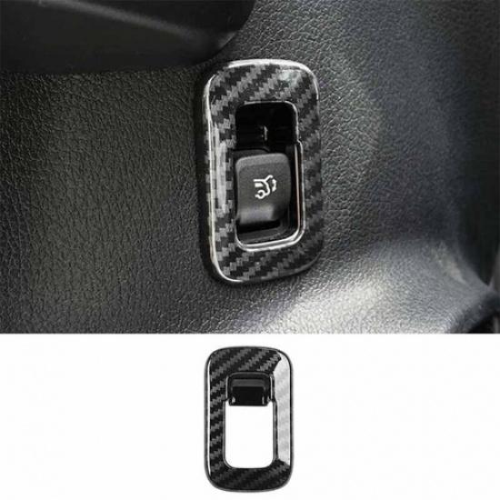 For Benz GLB W247 Carbon Fiber -22 Car Inner Tailgate Rear Door Switch Cover