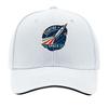 Retro Space Flight Emblem Crest Sandwich Baseball Cap Sun Cap Outdoor Workouts Hat