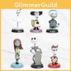 Christmas Before Nightmare Adorable Jack Skeleton And Sally Pvc Toy Collection Figures